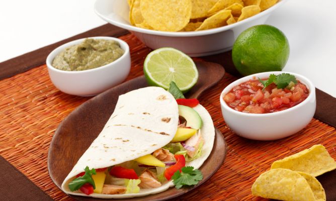 menú de restaurante mexicano